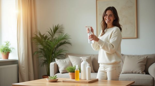 Adoptez des produits nettoyants écologiques pour un foyer plus sain