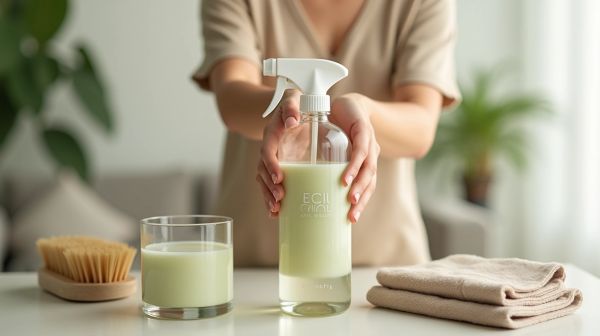 Adoptez des produits nettoyants écologiques pour un foyer plus sain