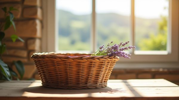 Déco naturelle : comment le panier en osier est devenu l'accessoire tendance