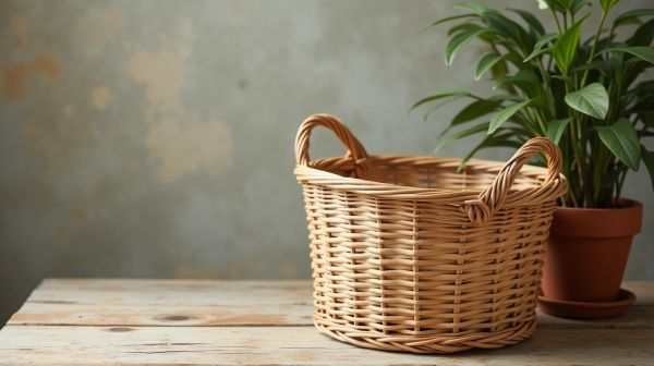 Déco naturelle : comment le panier en osier est devenu l'accessoire tendance
